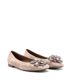 Zapatos Planos*Alma en Pena Comprar Bailarina Con Adorno De Flores