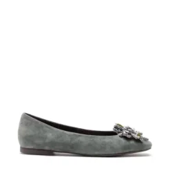 Zapatos Planos*Alma en Pena Comprar Bailarina Con Adorno De Flores