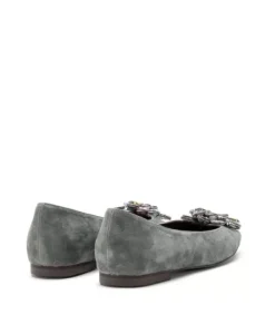 Zapatos Planos*Alma en Pena Comprar Bailarina Con Adorno De Flores