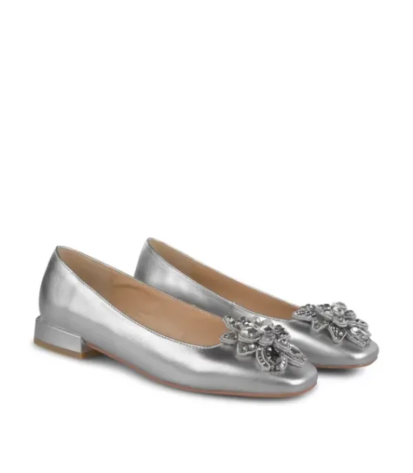 Zapatos Planos*Alma en Pena Comprar Bailarina Con Adorno De Flores