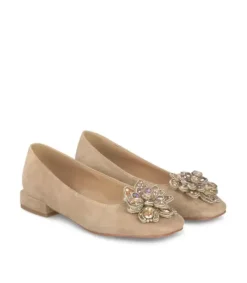 Zapatos Planos*Alma en Pena Comprar Bailarina Con Adorno Flor