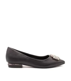 Zapatos Planos Azules*Alma en Pena Comprar Bailarina Con Broche De Pedreria