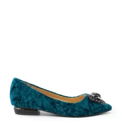 Zapatos Planos Azules*Alma en Pena Comprar Bailarina Con Broche
