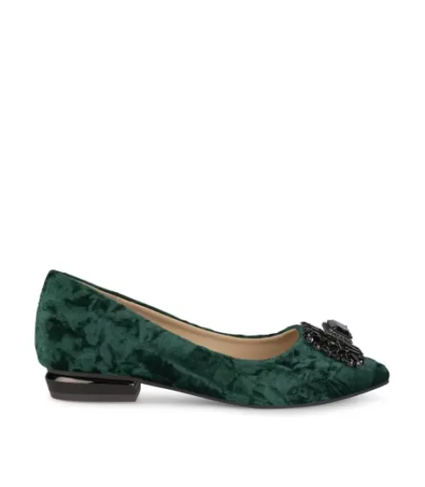 Zapatos Planos Azules*Alma en Pena Comprar Bailarina Con Broche
