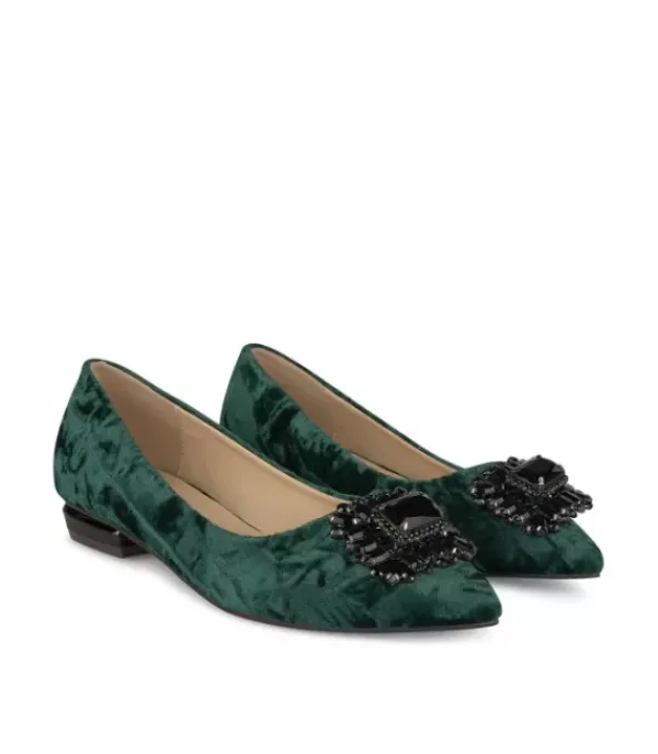 Zapatos Planos Azules*Alma en Pena Comprar Bailarina Con Broche