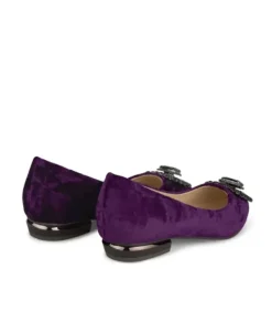 Zapatos Planos Azules*Alma en Pena Comprar Bailarina Con Broche