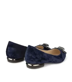 Zapatos Planos Azules*Alma en Pena Comprar Bailarina Con Broche
