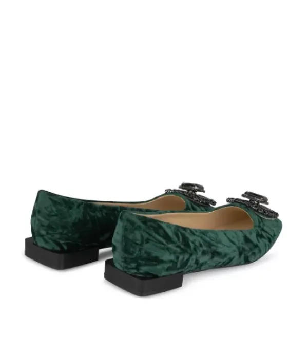 Zapatos Planos Azules*Alma en Pena Comprar Bailarina Con Pedreria