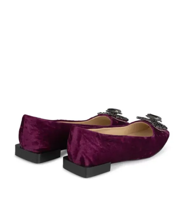Zapatos Planos Azules*Alma en Pena Comprar Bailarina Con Pedreria