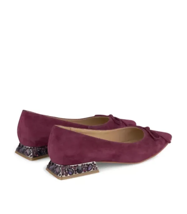 Zapatos Planos*Alma en Pena Comprar Bailarina Con Tacón Pedreria