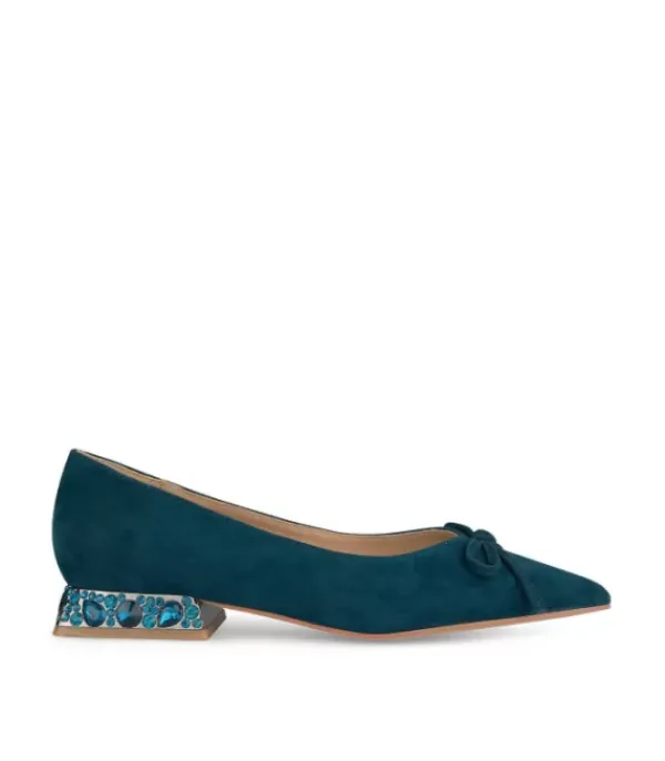 Zapatos Planos*Alma en Pena Comprar Bailarina Con Tacón Pedreria