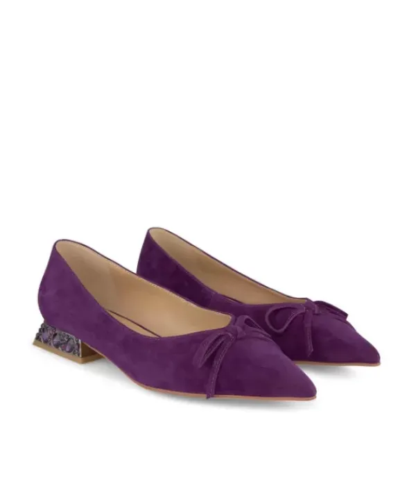 Zapatos Planos*Alma en Pena Comprar Bailarina Con Tacón Pedreria