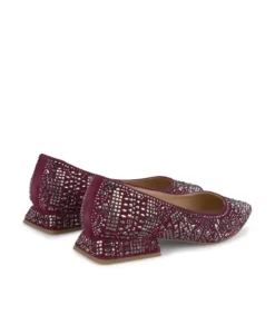 Zapatos Planos*Alma en Pena Comprar Bailarina Cubierta De Piedras