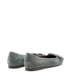 Zapatos Planos*Alma en Pena Comprar Bailarina De Piel Con Adorno