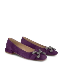 Zapatos Planos*Alma en Pena Comprar Bailarina De Piel Con Adorno