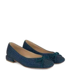 Zapatos Planos*Alma en Pena Comprar Bailarina Lazo Con Pedreria