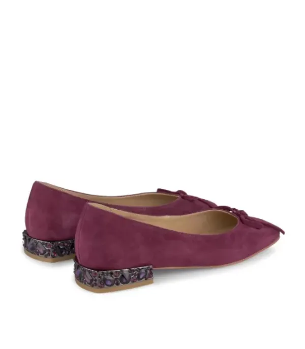 Zapatos Planos*Alma en Pena Comprar Bailarina Piel Con Lazo