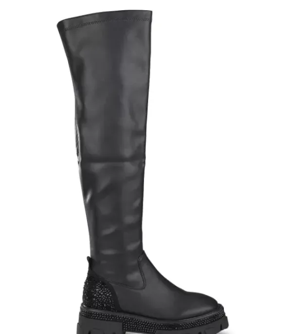 Botas Planas*Alma en Pena Comprar Bota Adornada Con Pedreria