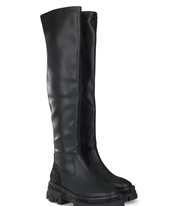 Botas Planas*Alma en Pena Comprar Bota Adornada Con Pedreria
