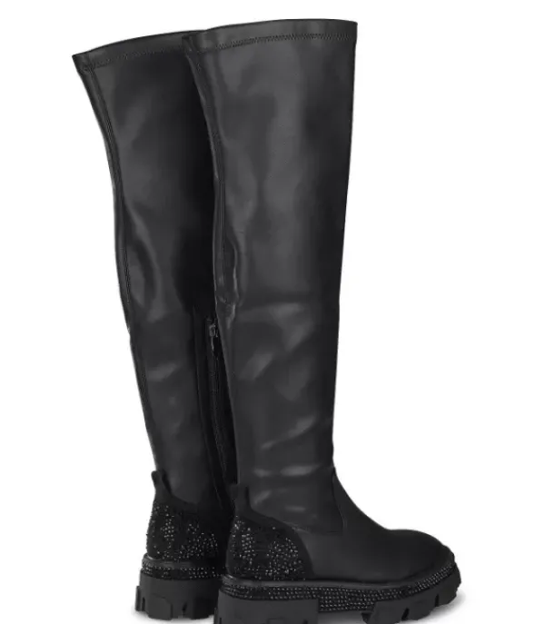 Botas Planas*Alma en Pena Comprar Bota Adornada Con Pedreria