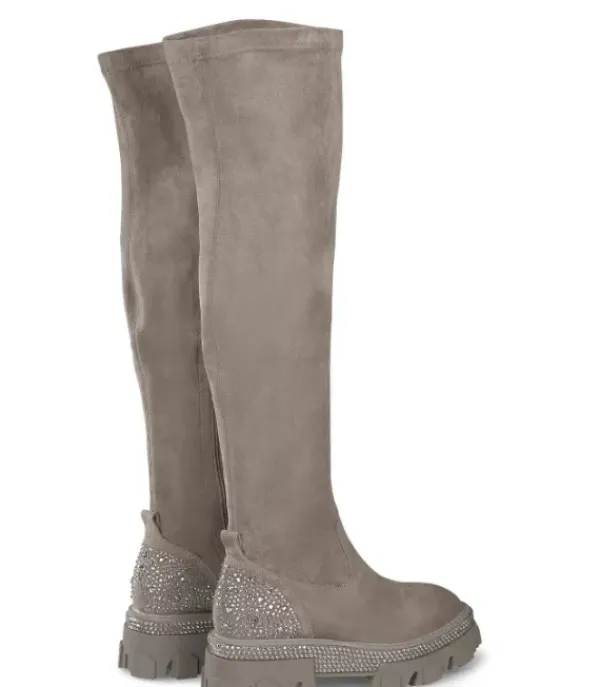 Botas Planas*Alma en Pena Comprar Bota Adornada Con Pedreria