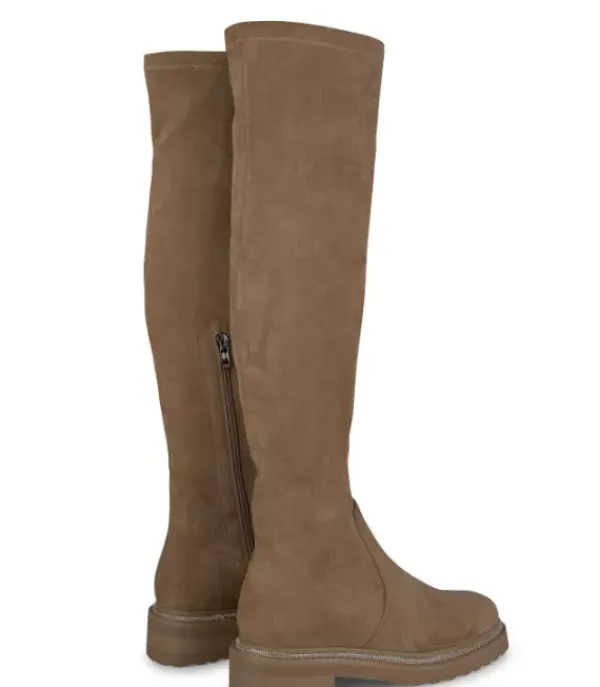 Botas Planas*Alma en Pena Comprar Bota Alta Ajustable