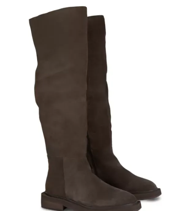 Botas Planas*Alma en Pena Comprar Bota Alta De Piel