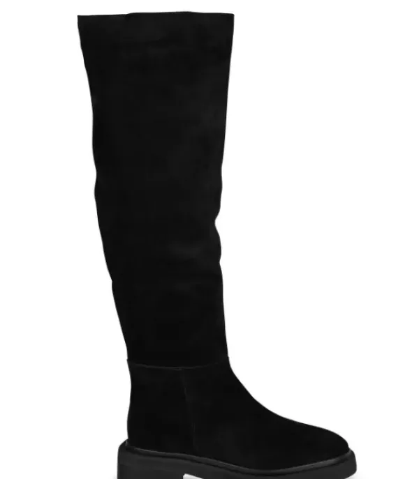 Botas Planas*Alma en Pena Comprar Bota Alta De Piel