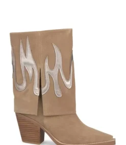Botas Tacón*Alma en Pena Comprar Bota Bordado Fuego