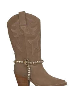 Botas Tacón*Alma en Pena Comprar Bota Con Broche De Pedreria
