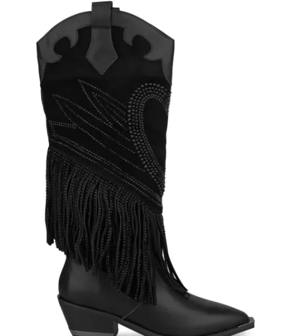 Botas Planas*Alma en Pena Comprar Bota Con Flecos