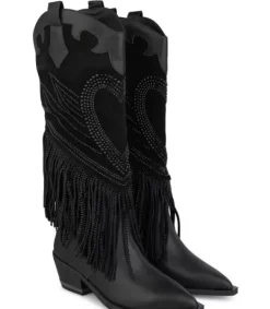 Botas Planas*Alma en Pena Comprar Bota Con Flecos