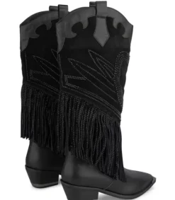 Botas Planas*Alma en Pena Comprar Bota Con Flecos
