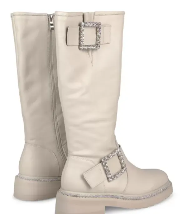 Botas Planas*Alma en Pena Comprar Bota Con Hebillas