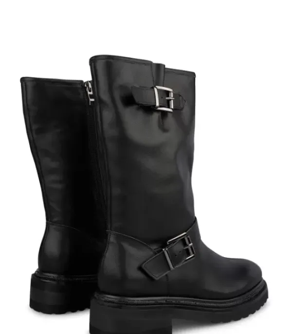 Botas Planas*Alma en Pena Comprar Bota Con Hebillas Piel