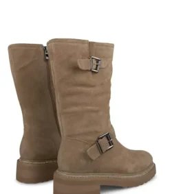 Botas Planas*Alma en Pena Comprar Bota Con Hebillas Piel