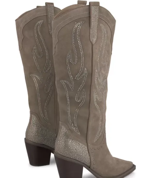 Botas Tacón*Alma en Pena Comprar Bota Cowboy Dibujo Perdreria