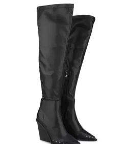 Botas Tacón*Alma en Pena Comprar Bota Mosquetera Con Puntera Tachonada