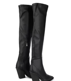 Botas Tacón*Alma en Pena Comprar Bota Mosquetera Con Puntera Tachonada