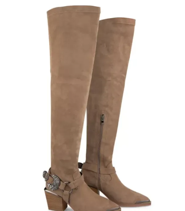 Botas Tacón*Alma en Pena Comprar Bota Mosquetera Hebilla