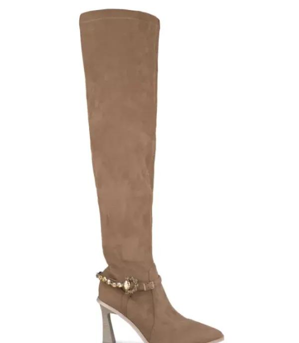 Botas Tacón*Alma en Pena Comprar Bota Mosquetera Tira Pedreria