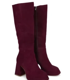 Botas Tacón*Alma en Pena Comprar Bota Piel Pierna Alta
