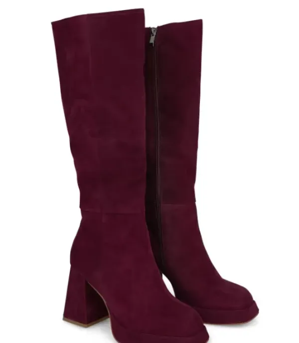 Botas Tacón*Alma en Pena Comprar Bota Piel Pierna Alta