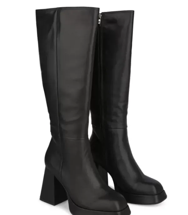 Botas Tacón*Alma en Pena Comprar Bota Piel Pierna Alta