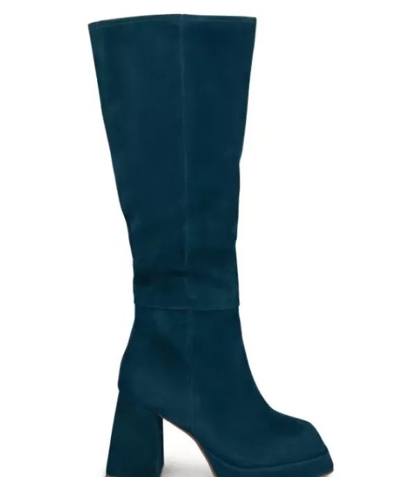 Botas Tacón*Alma en Pena Comprar Bota Piel Pierna Alta