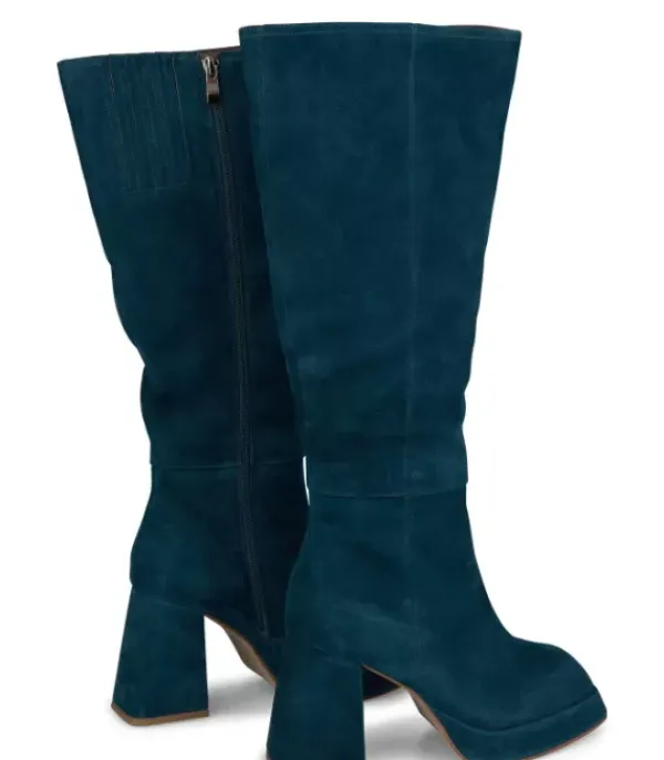 Botas Tacón*Alma en Pena Comprar Bota Piel Pierna Alta