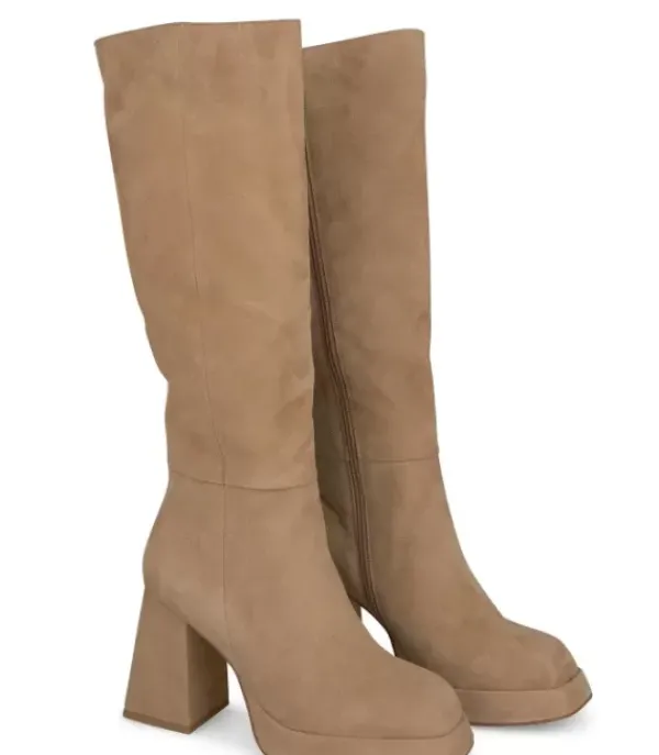 Botas Tacón*Alma en Pena Comprar Bota Piel Pierna Alta