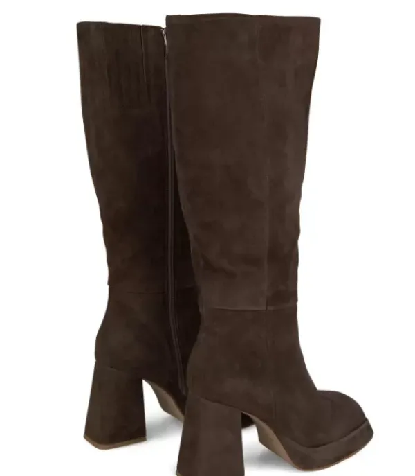 Botas Tacón*Alma en Pena Comprar Bota Piel Pierna Alta