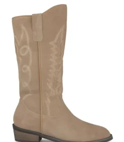Botas Azules*Alma en Pena Comprar Bota Plana Con Bordado