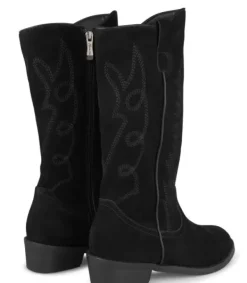 Botas Azules*Alma en Pena Comprar Bota Plana Con Bordado
